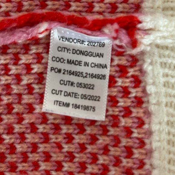 Harley Quinn Argyle Sweater DC Comics Harlequin Batman Joker Size Medium - Picture 13 of 13